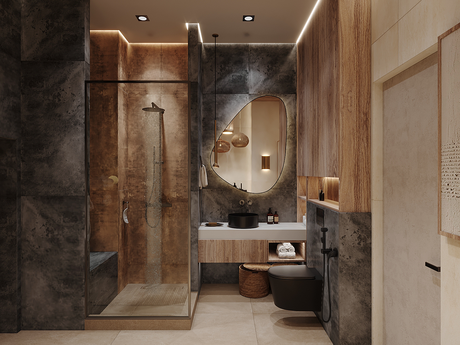 Дерево и камень